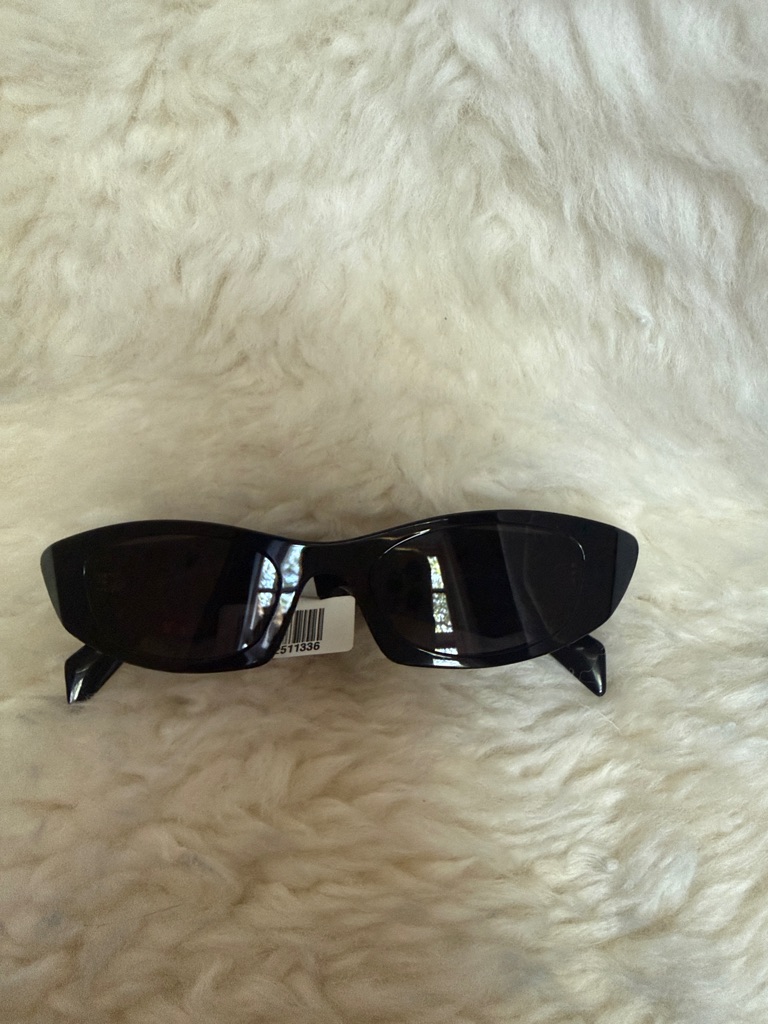 Prada Black Cat-Eye Sunglasses For Women Nwt